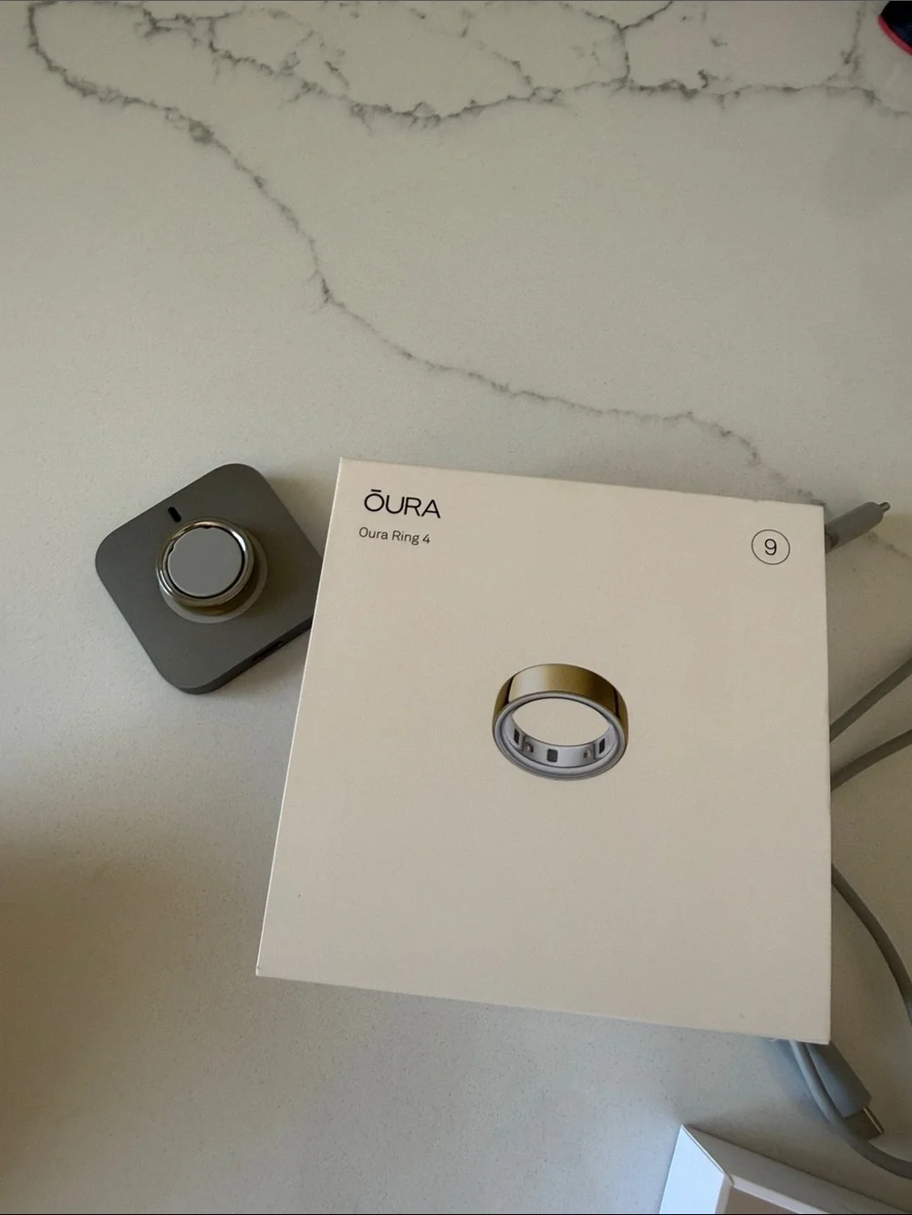 Oura Ring 4 in Gold (used)